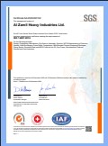 ISO 14001 Certificate Preview